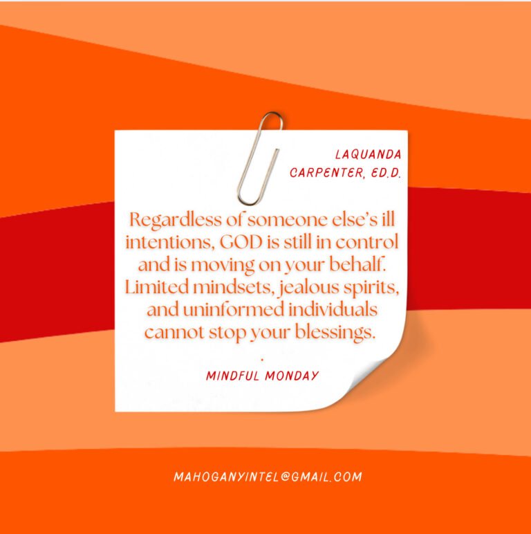 Motivation Monday – God is in control