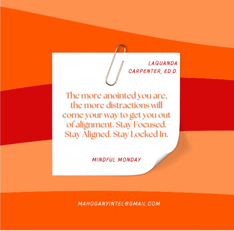Motivation Monday – Stay focused and aligned